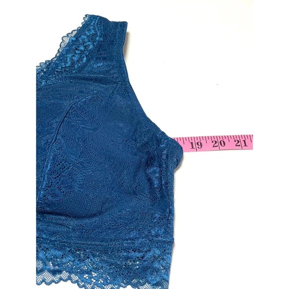 NWOT.Secret treasures.Women lace bra,‎ blue color size 1X - Picture 11 of 12